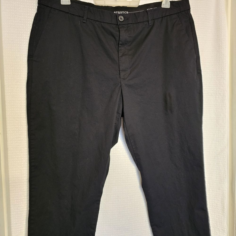Alfani Black Chinos‎ Essential Straight-Leg